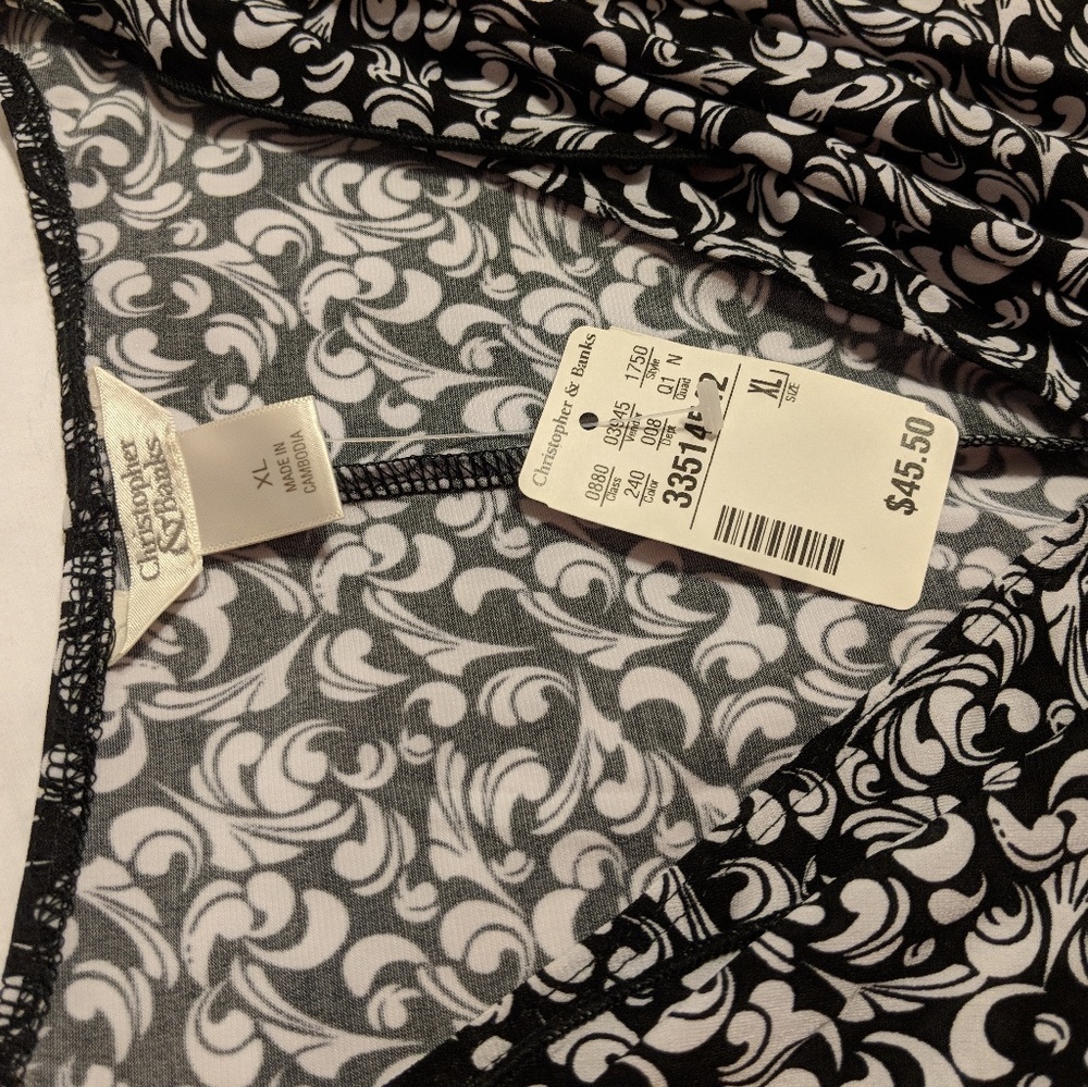 🆕 Christopher Banks XL dress NWT - Picture 2 of 6